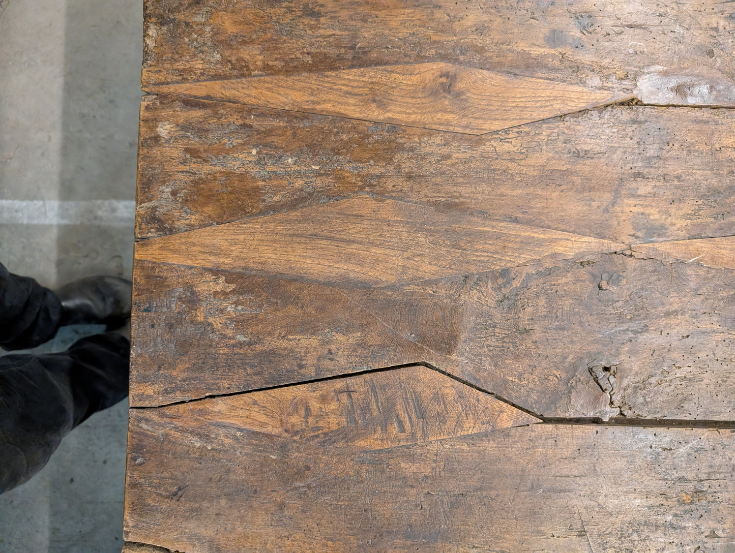 XVIIIth century Oak Farm table