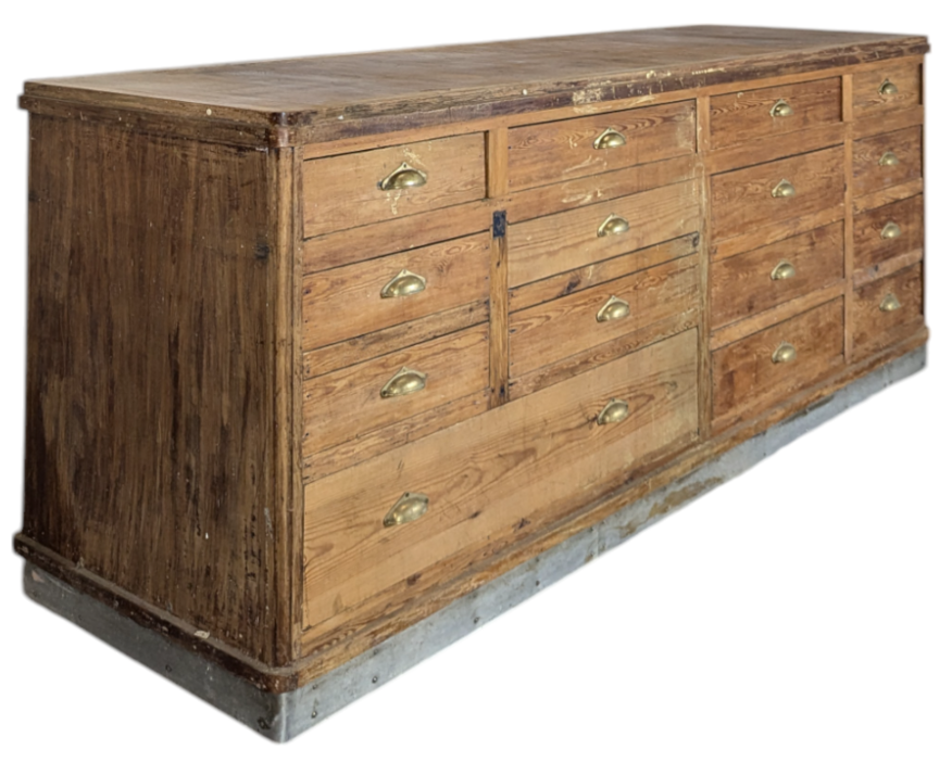Craft furniture 15 drawers
