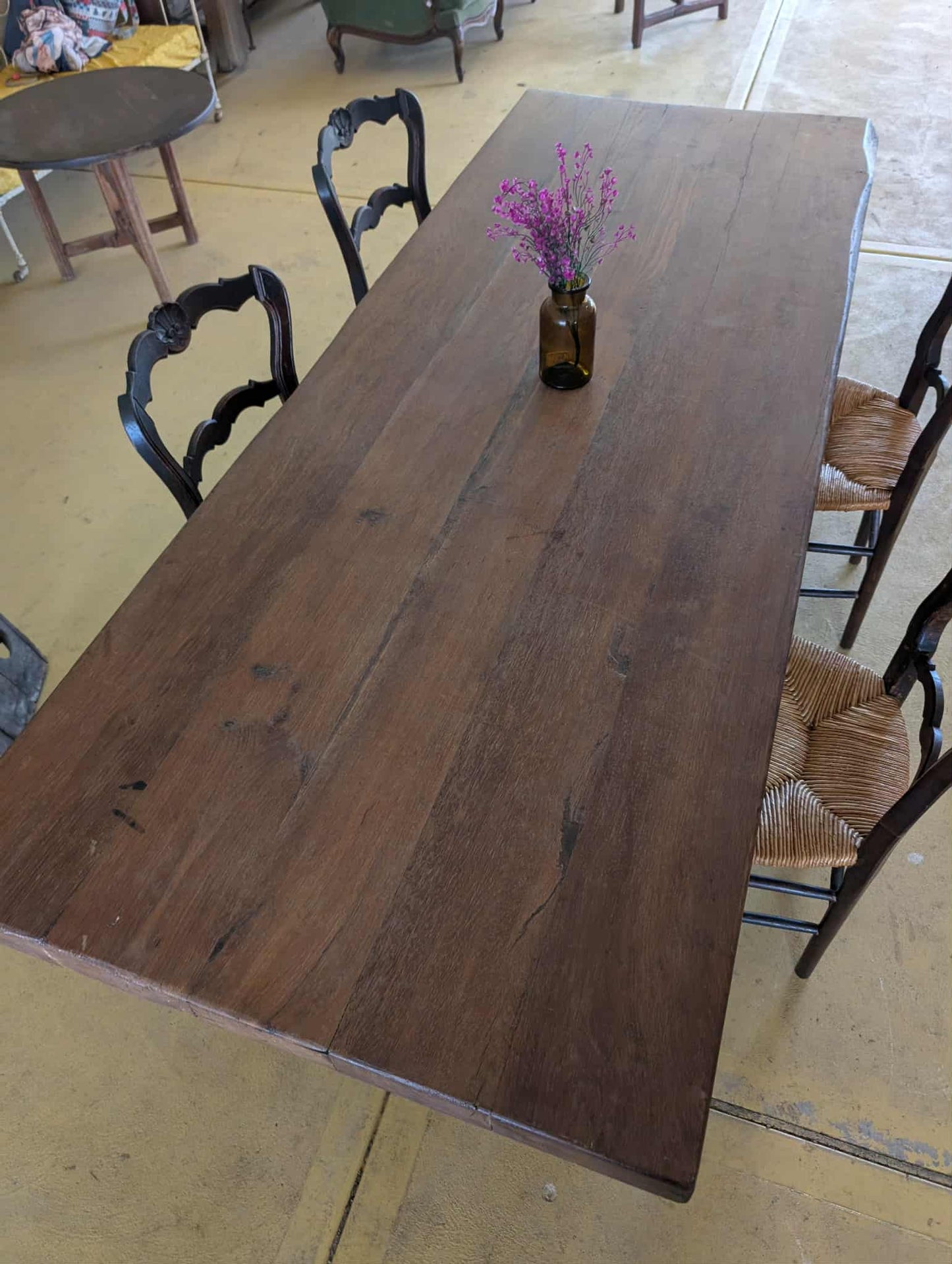 Solid French Farm Table.