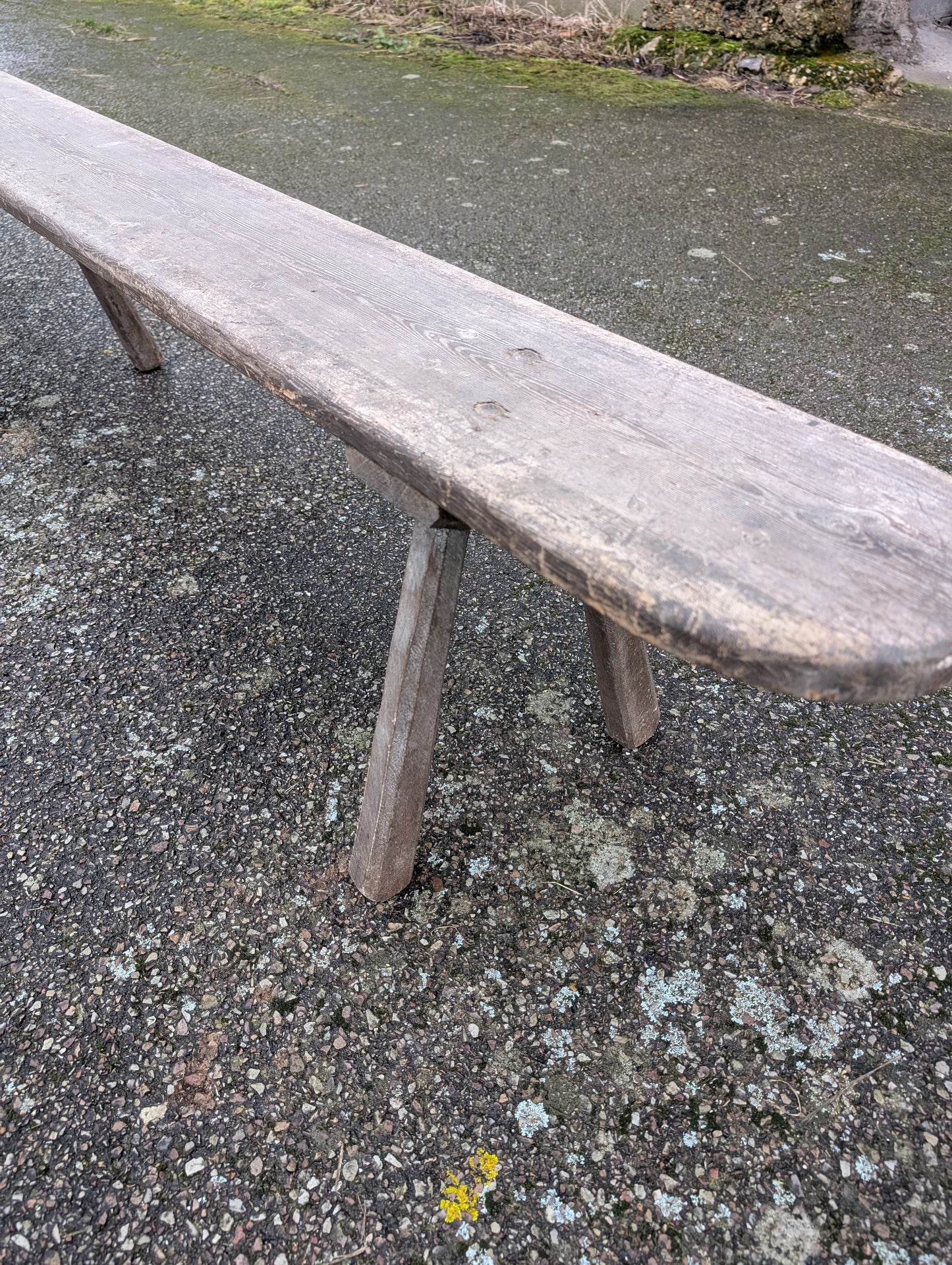 Antiques farm woodBench 3m