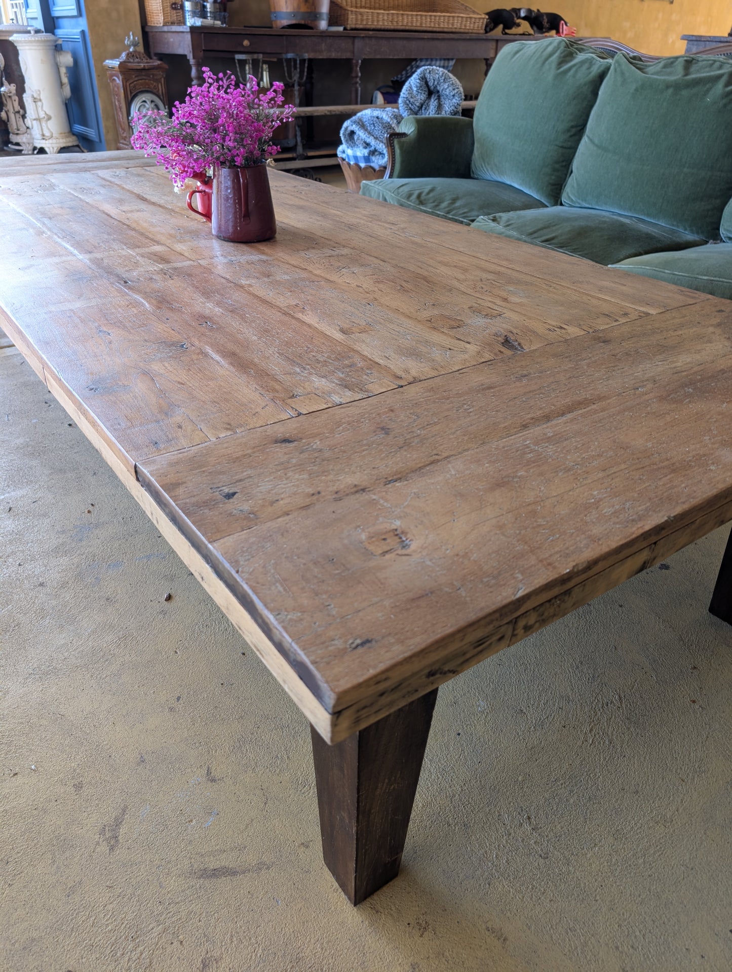 X Large wooden coffee Table