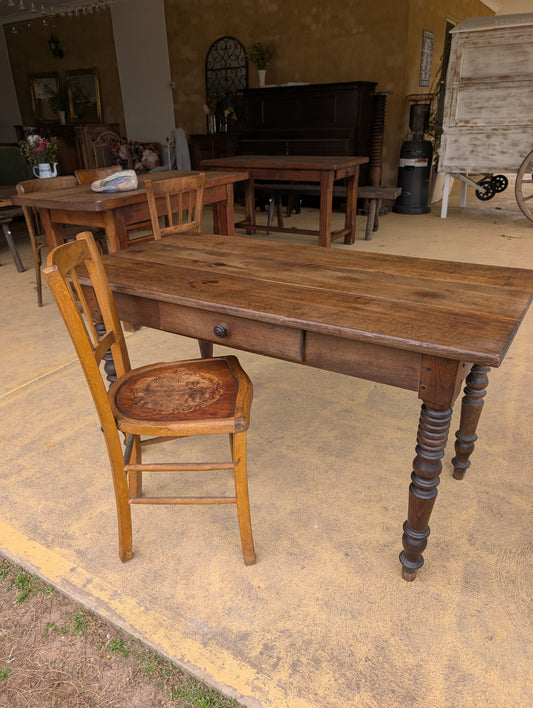 19th Century Oak Farmhouse table