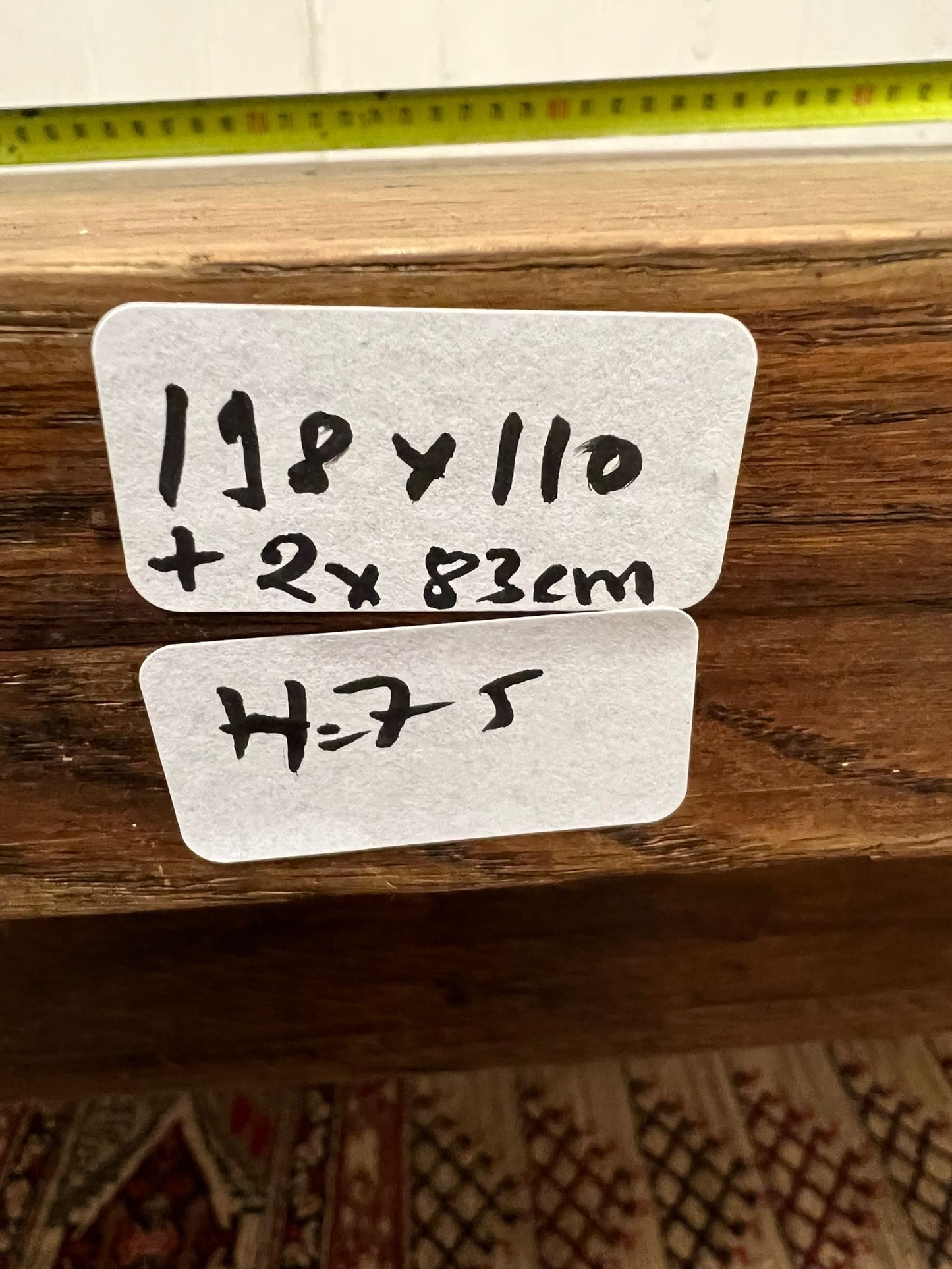 C20th Farmhouse table with Extensions