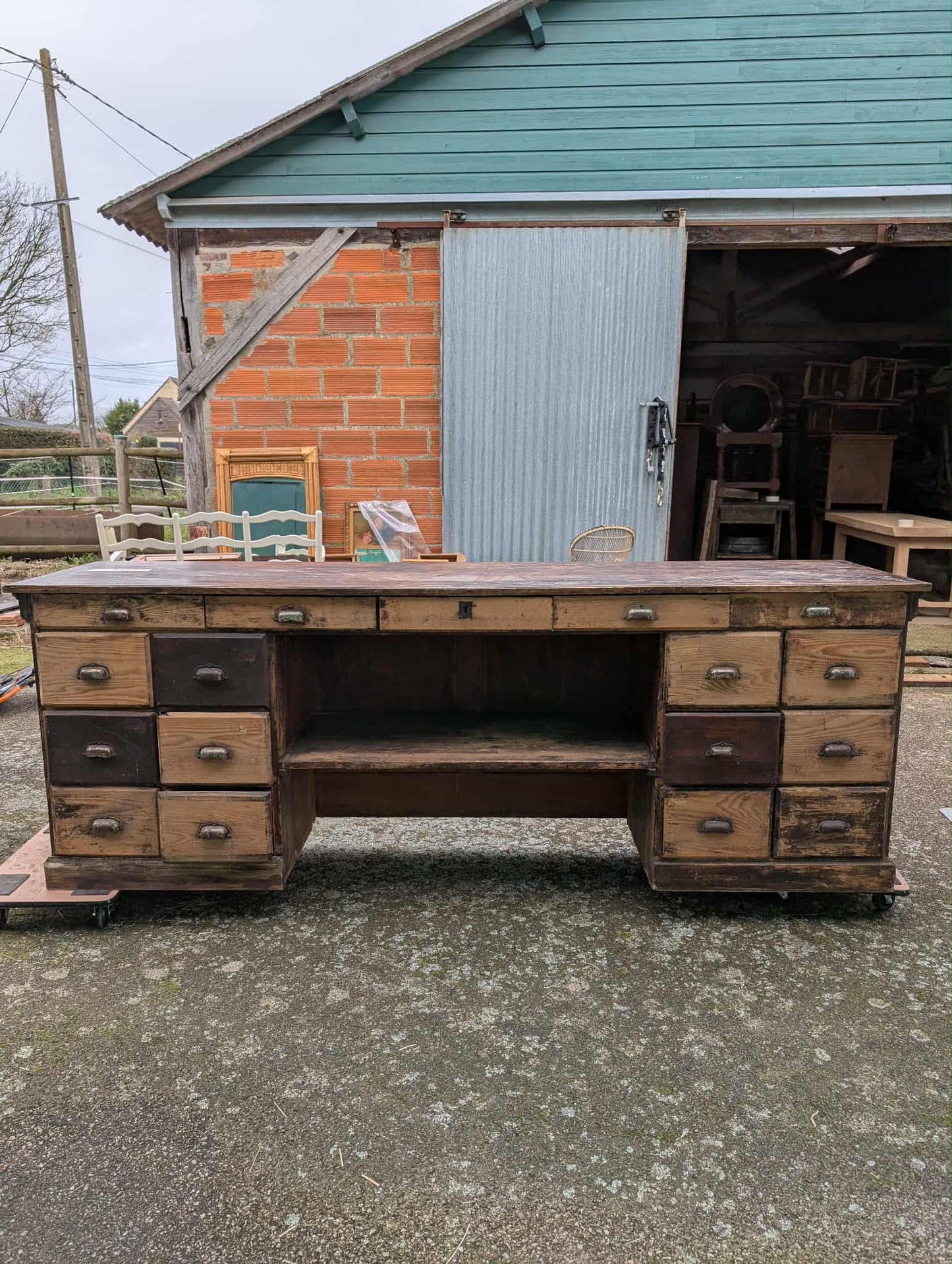 Unique kitchen Island/ shop counter