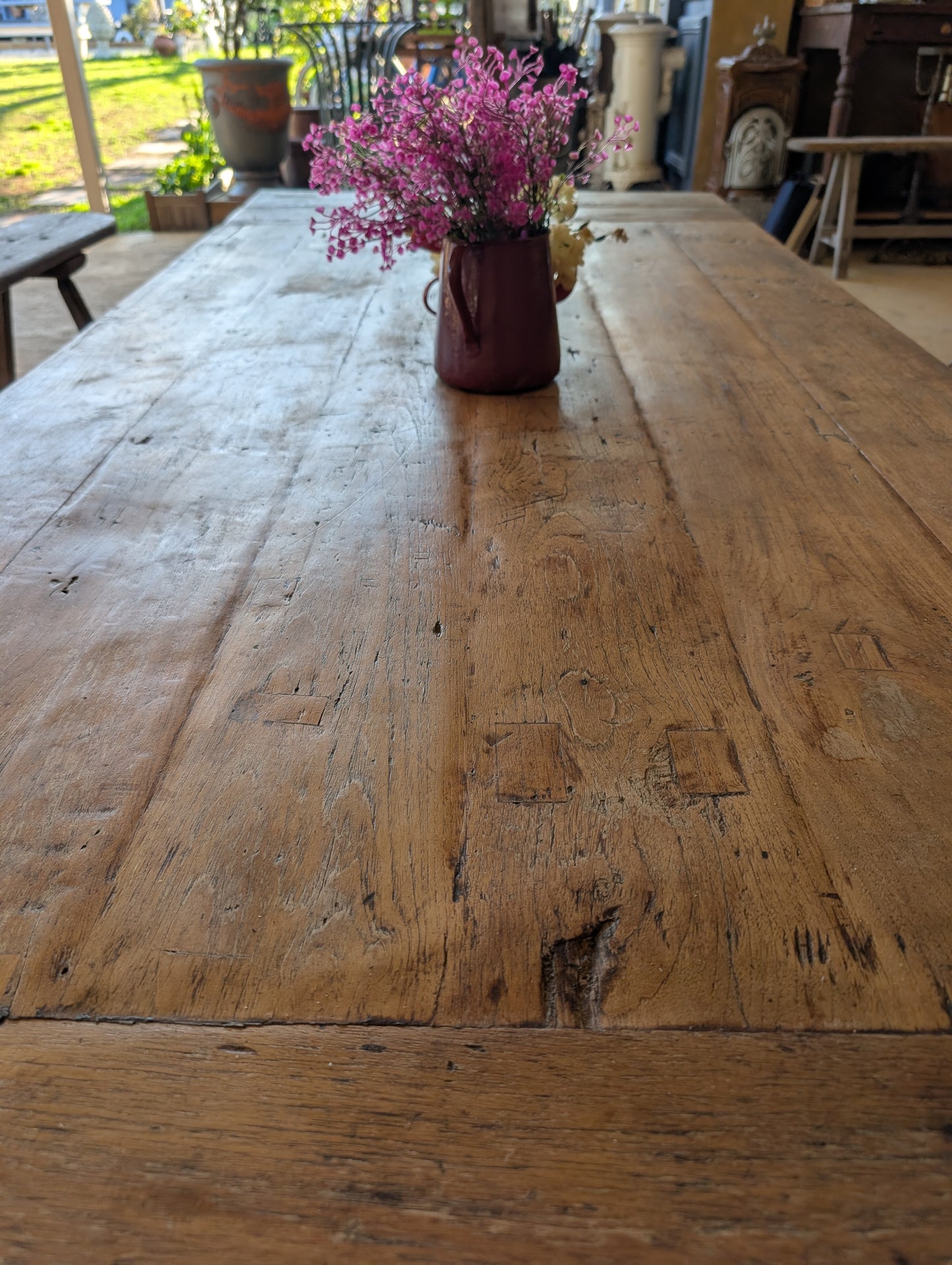 X Large wooden coffee Table