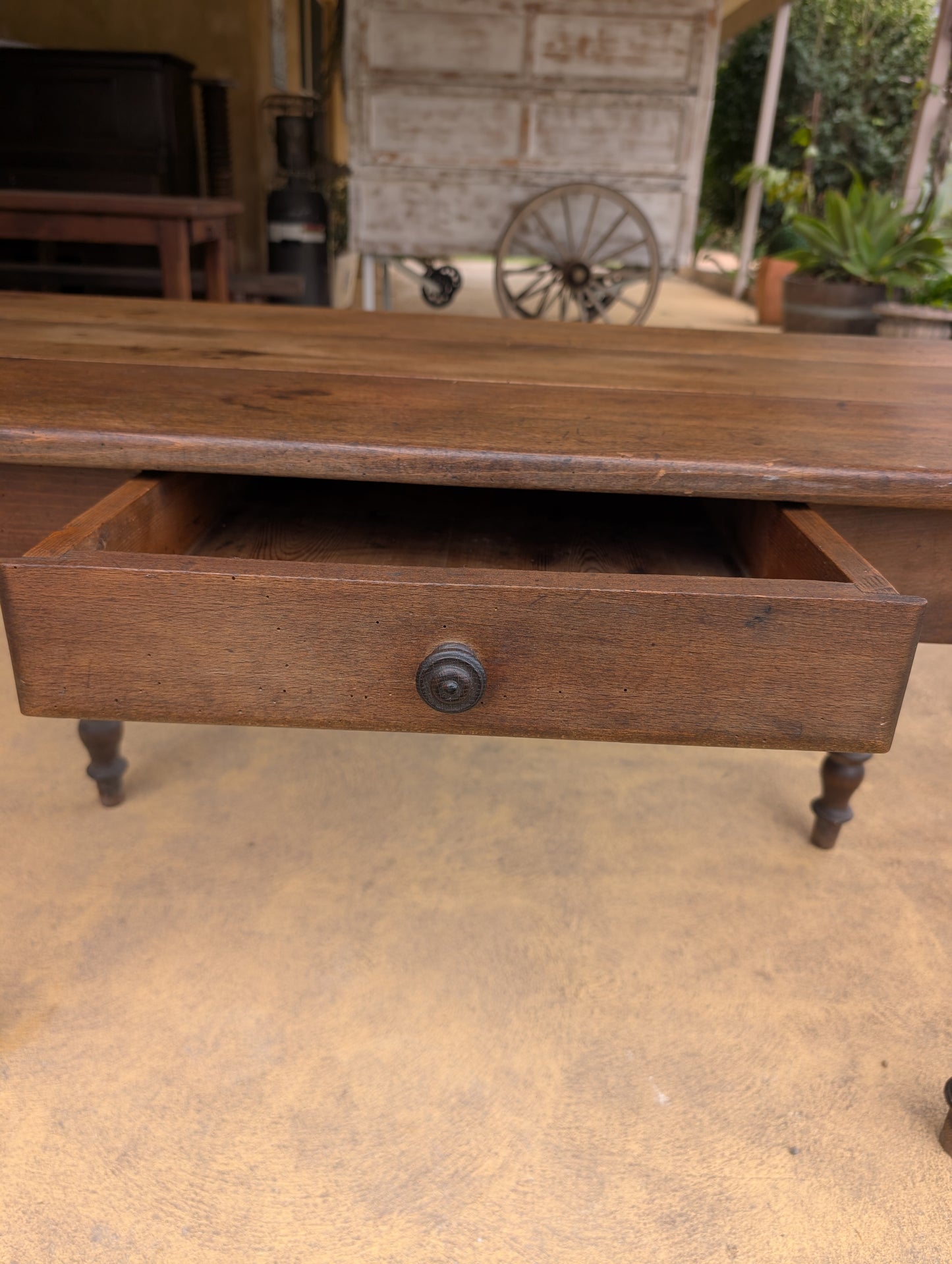 19th Century Oak Farmhouse table