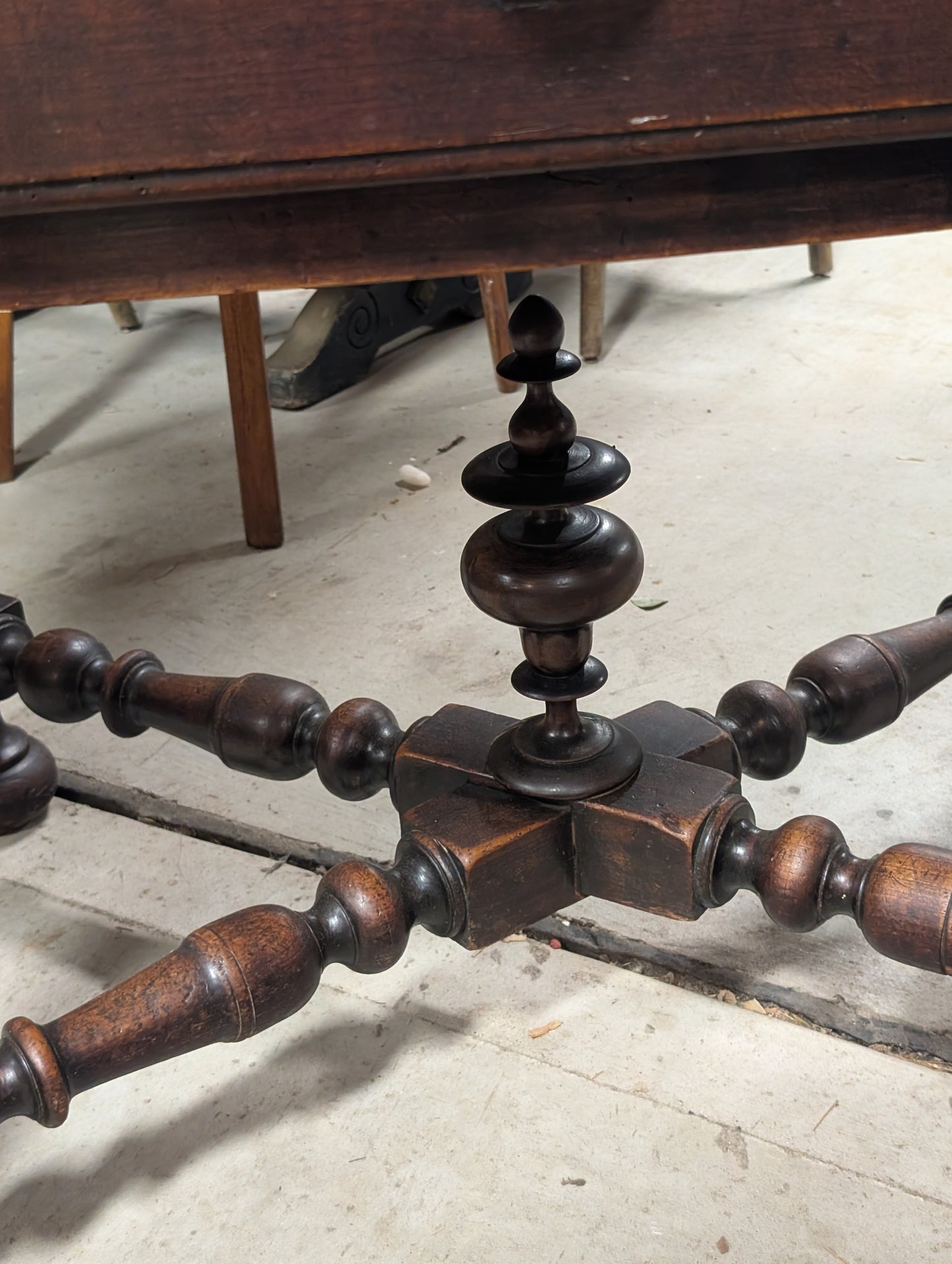 C18th French Regence writing desk walnut.