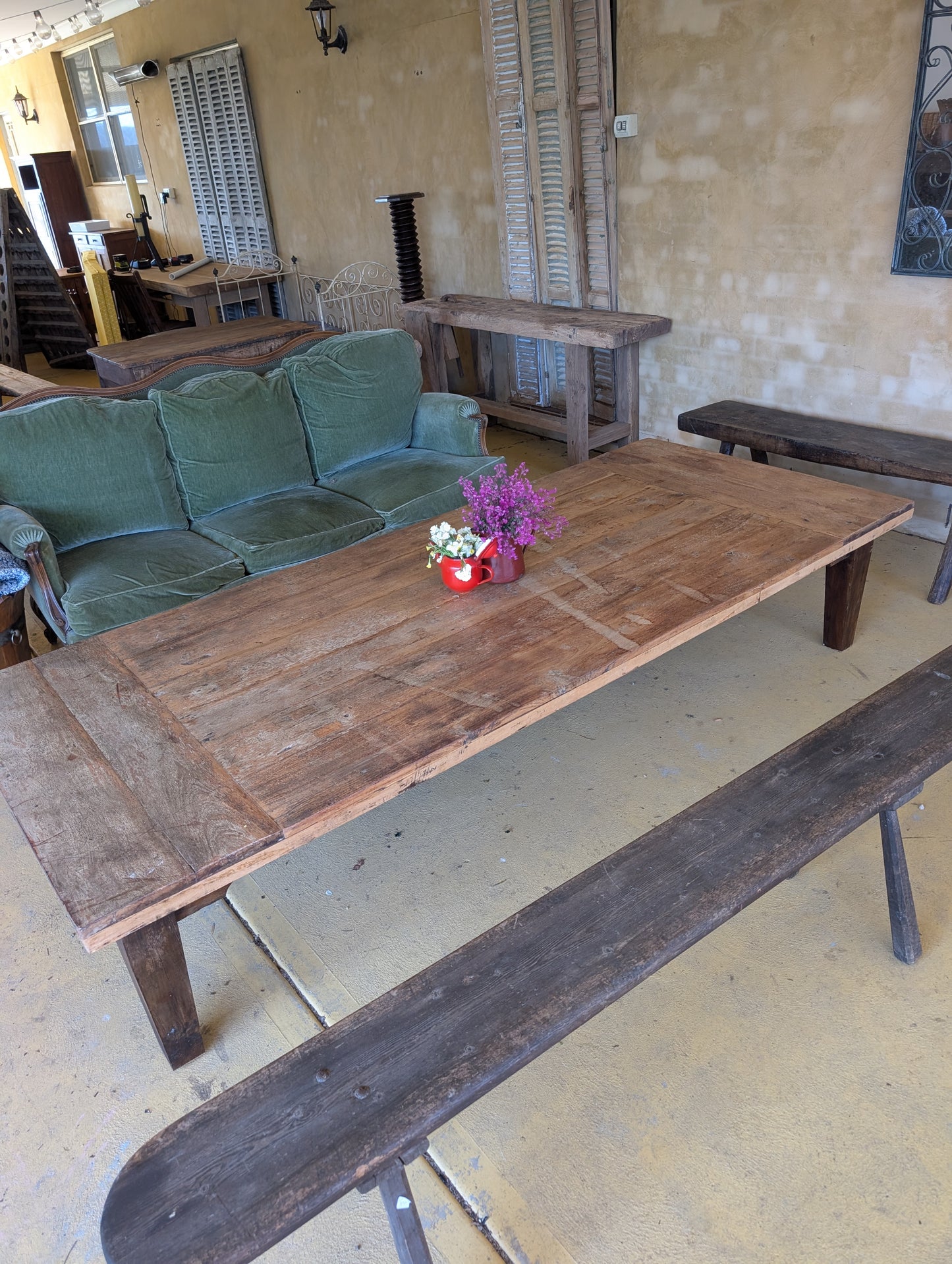 X Large wooden coffee Table