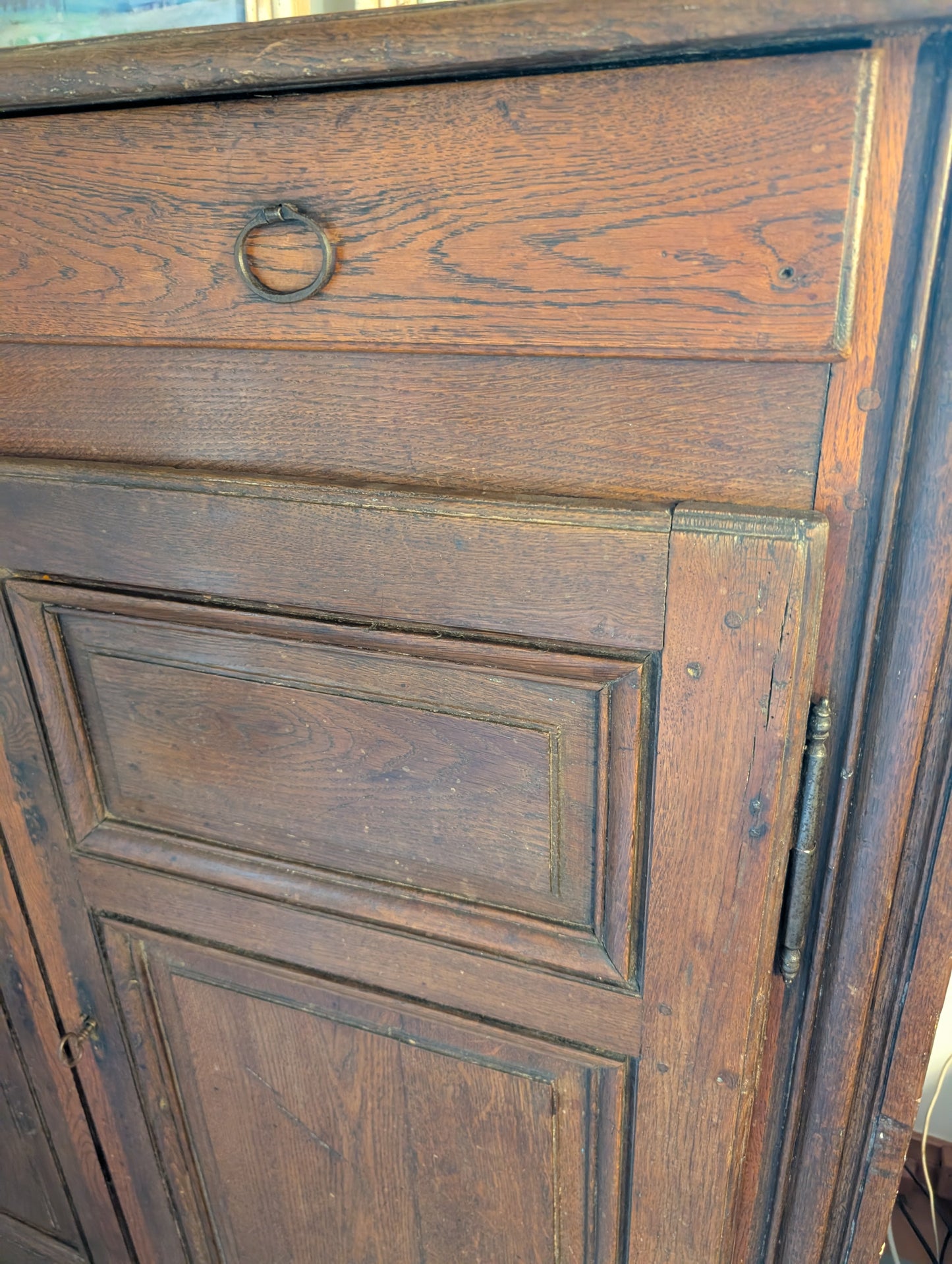 Oak Wooden cabinet XVIIIe