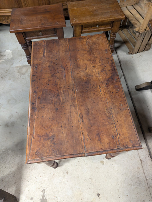 19th C. French Provincial Louis Philippe Walnut Writing Table