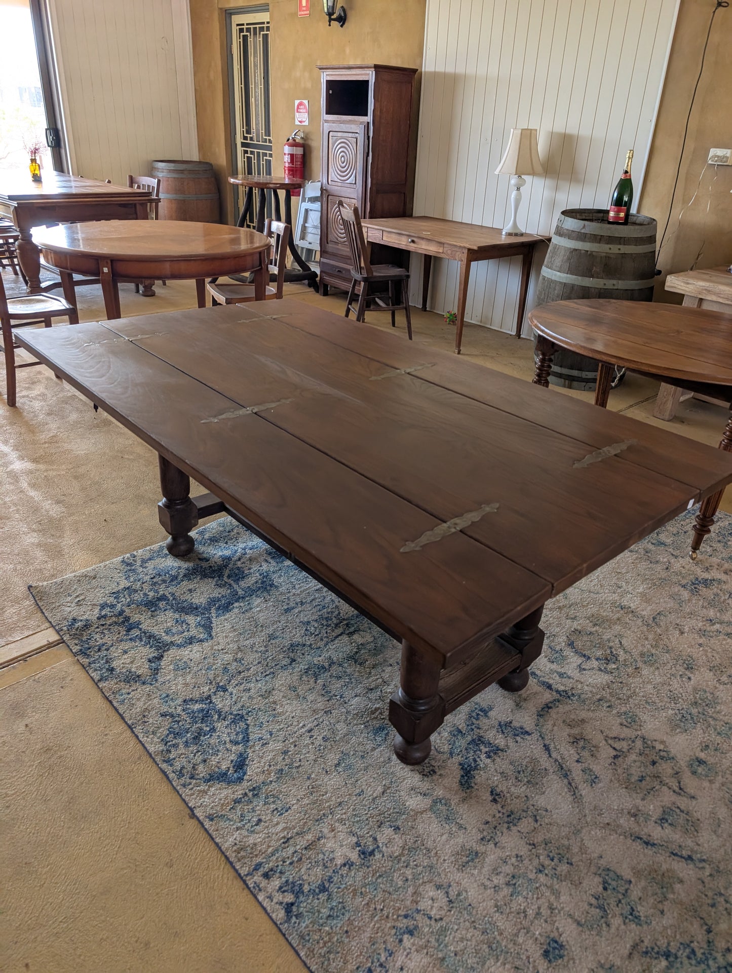 Table a gibier - Oak Hunting Table