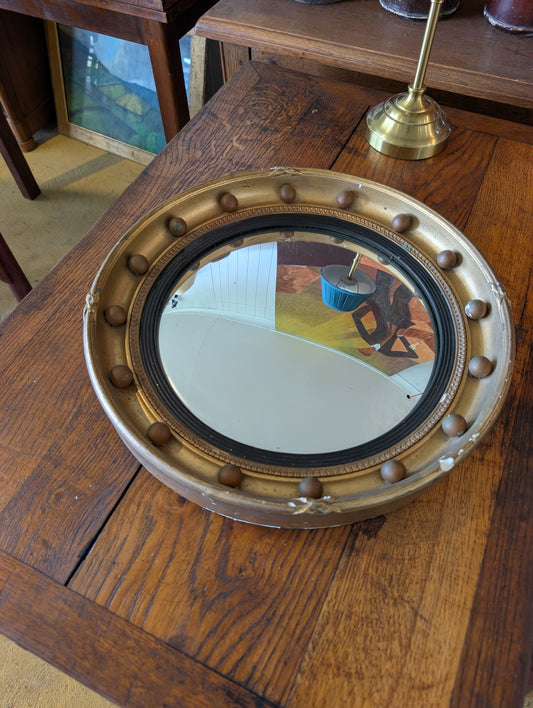 An English Regency Convex Mirror