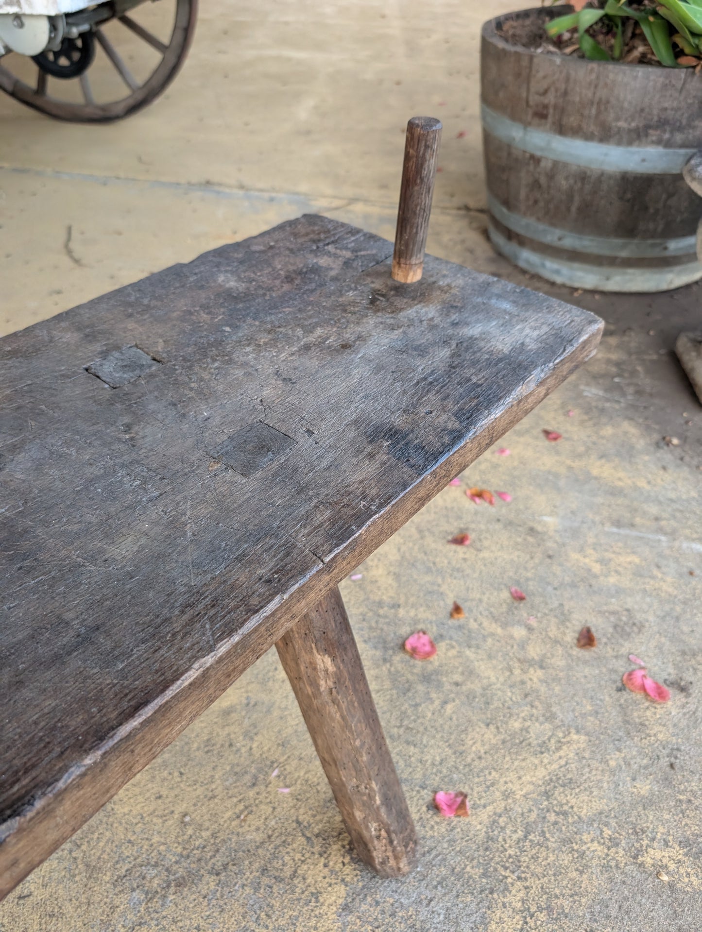 Primitive farm Bench