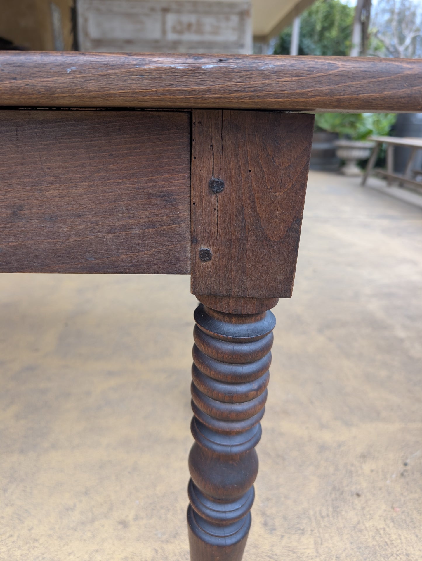 19th Century Oak Farmhouse table