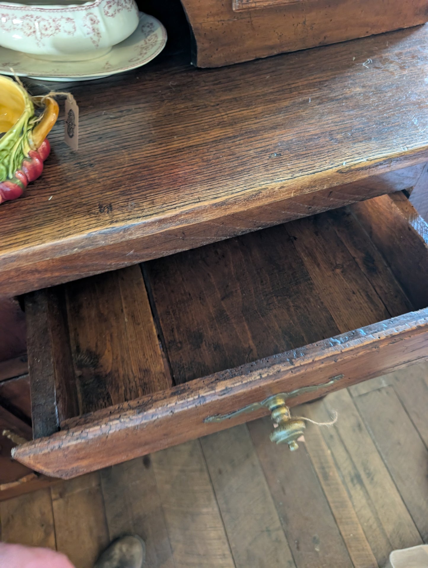 Mid C18TH french Oak provincial Vaisselier