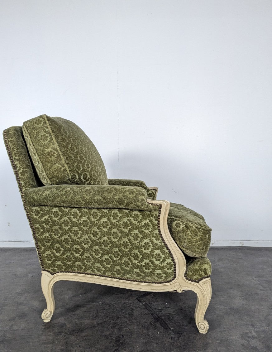 Louis XV style bergère armchair