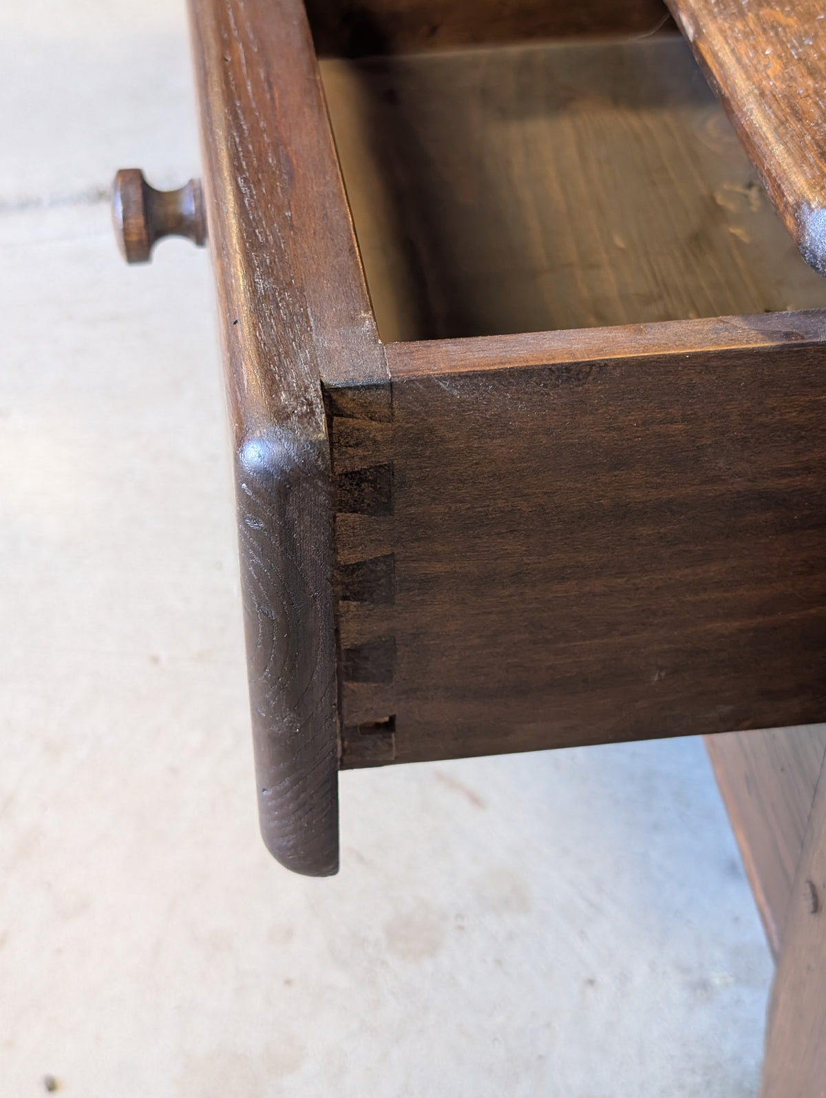 C19th French Provincial Oak Storage Bench / Hall Bench from Normandy