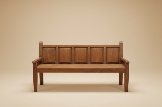French Antique Wooden bench