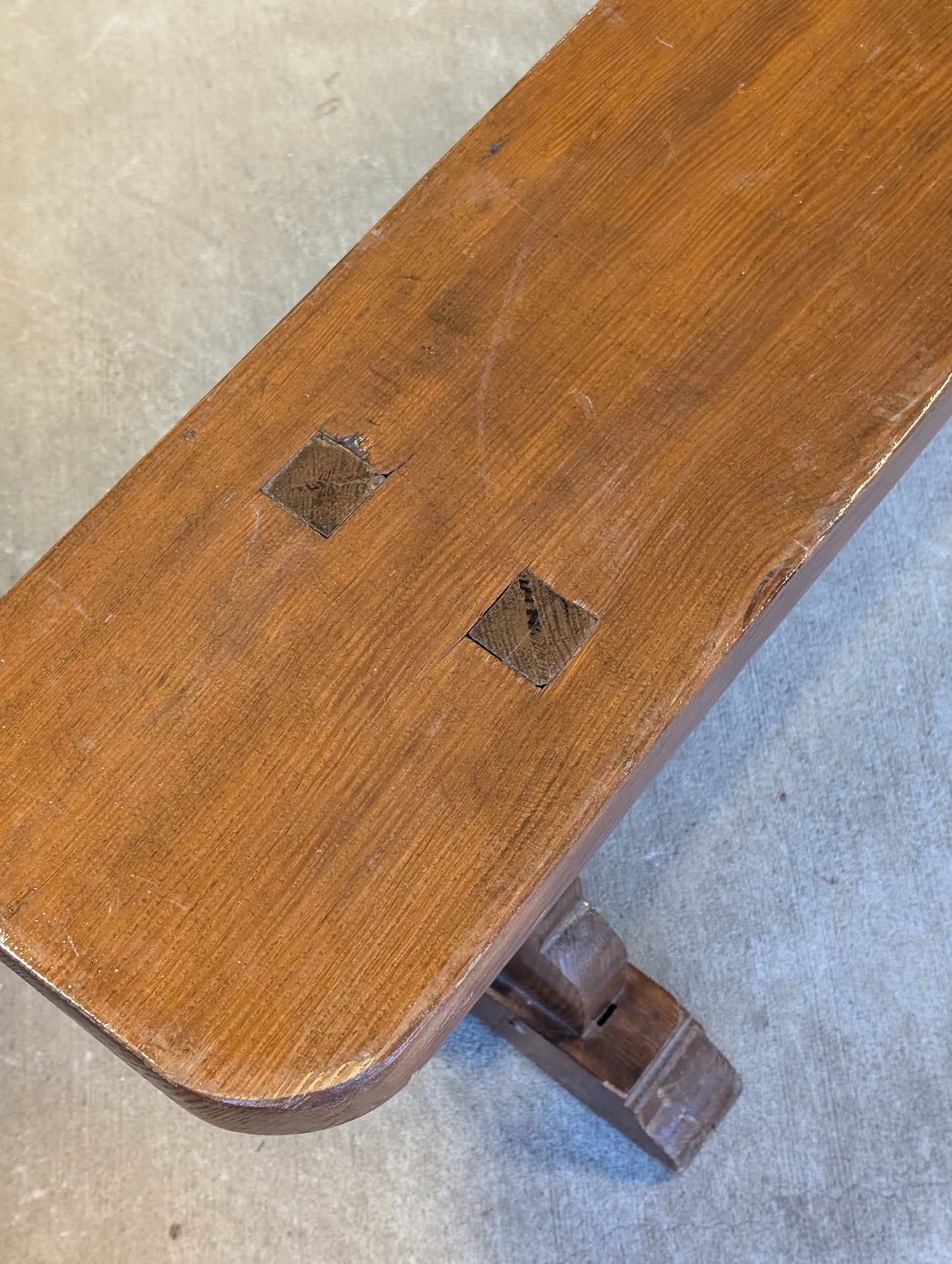 French oak bench farmhouse