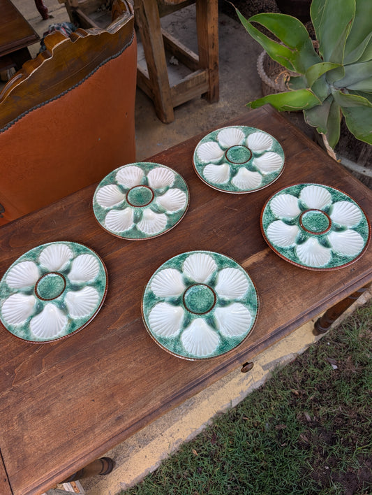 French oyster plates