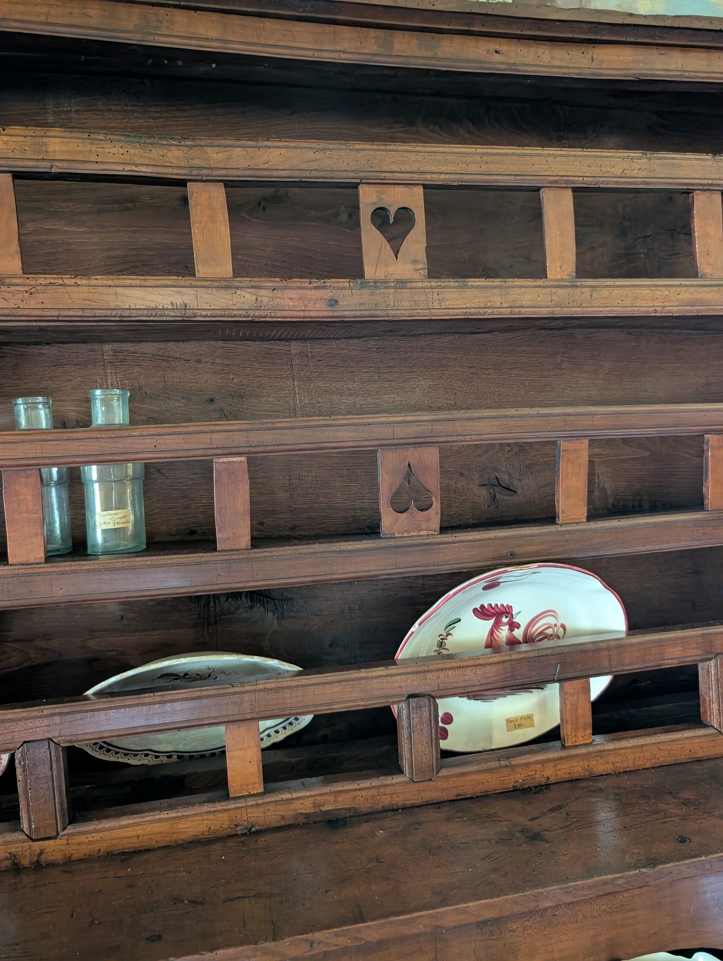 Mid C18TH french Oak provincial Vaisselier