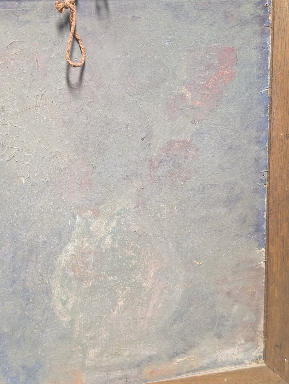 Mid-Century French Floral Still Life – Oil on Double-Sided Artist Board