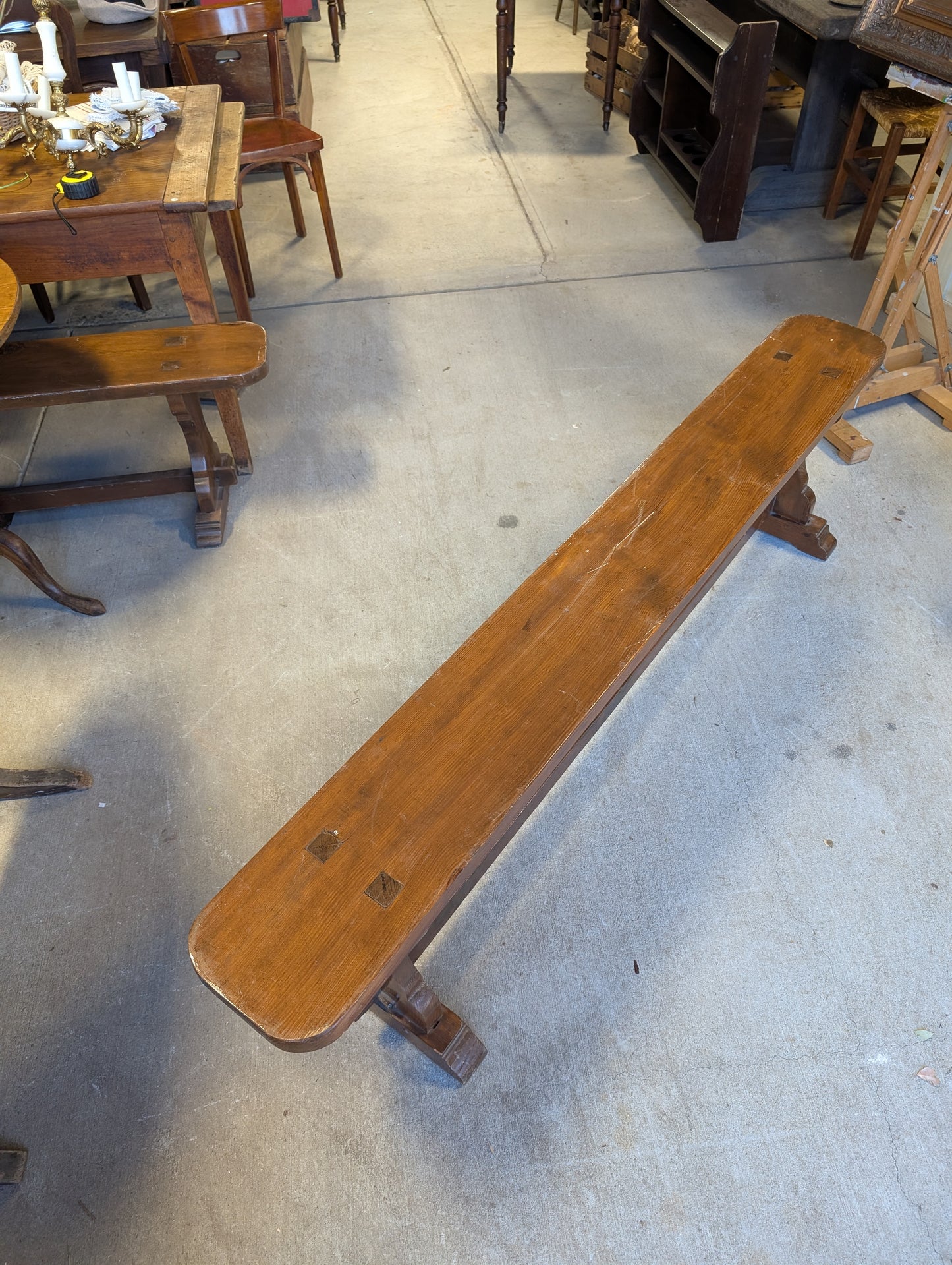 French oak bench farmhouse