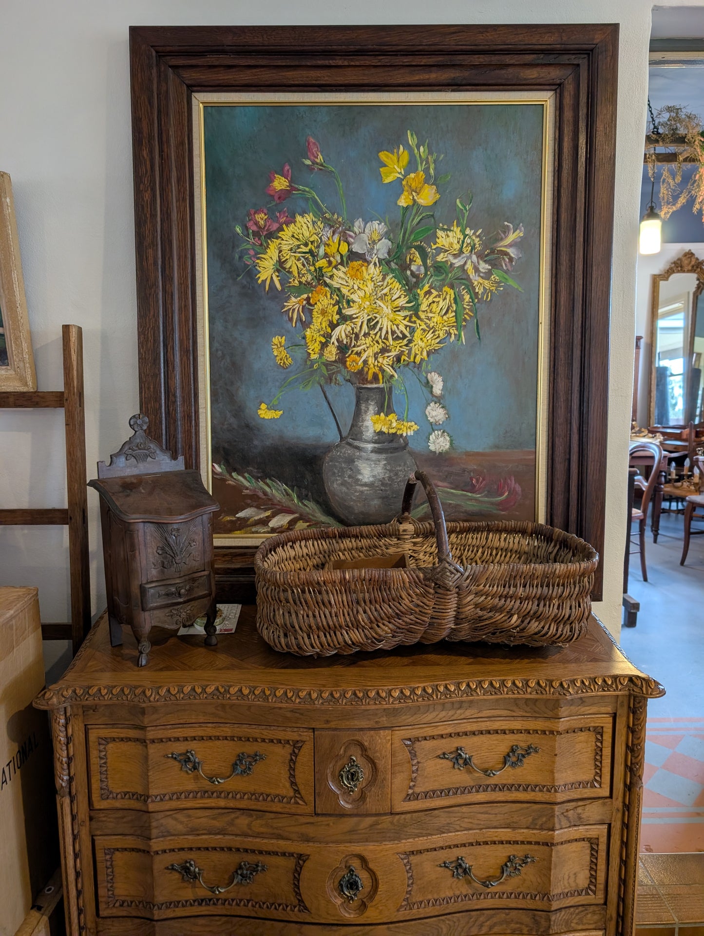 "Bouquet de fleurs" by Gisèle Rouquette - post impressionism - CXXth