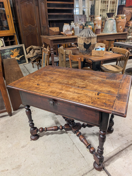 C18th French Regence writing desk walnut.