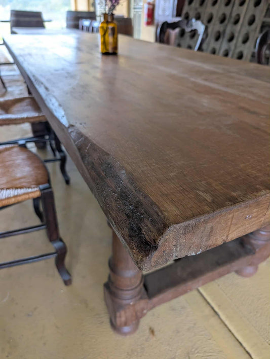 Solid French Farm Table.