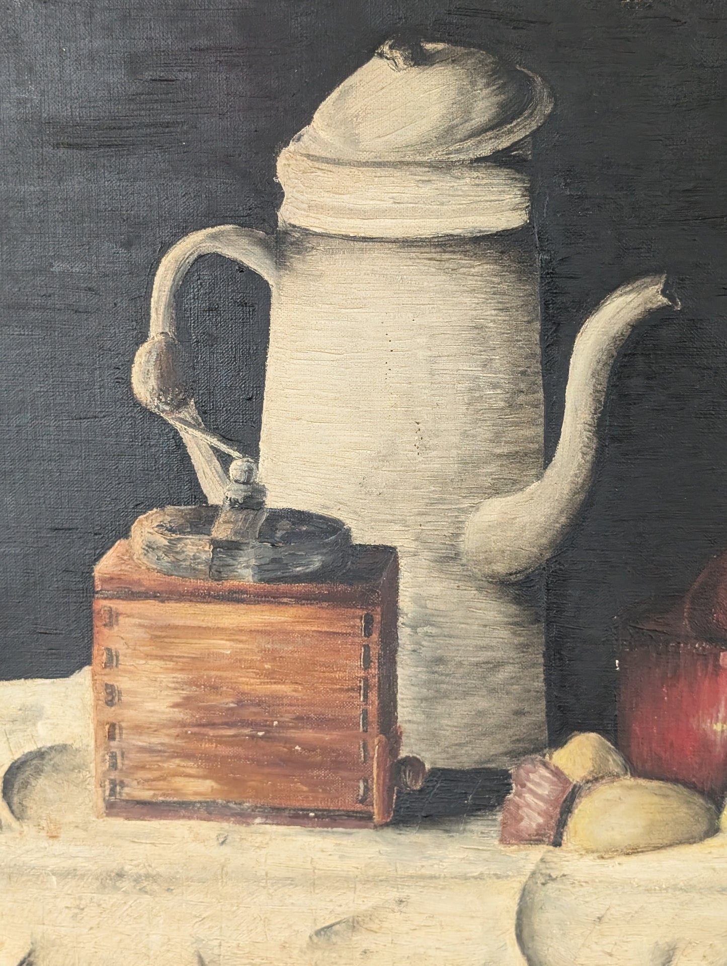 Oil painting, Still life , Philippe Hesking, 1964