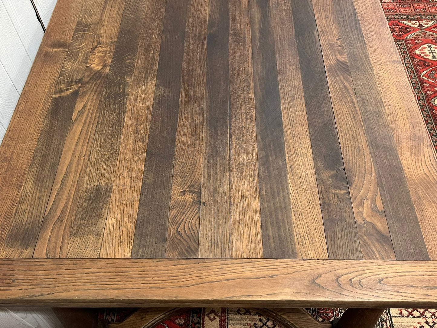 C20th Farmhouse table with Extensions