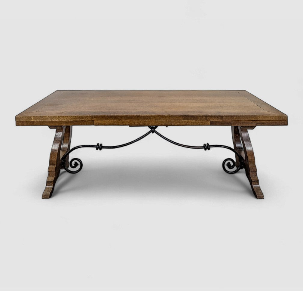 The French-Sourced Spanish Refectory Table with Extensions