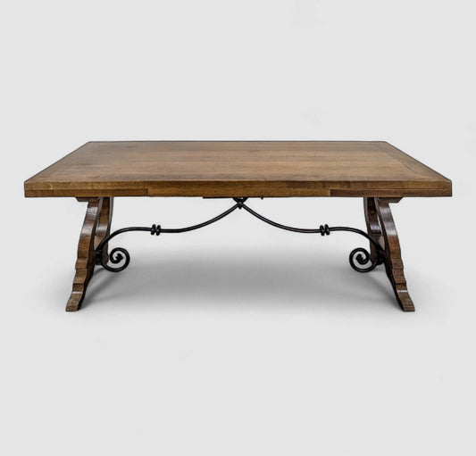 The French-Sourced Spanish Refectory Table with Extensions