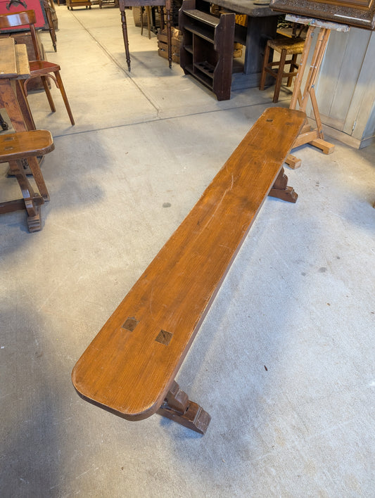 French oak bench farmhouse