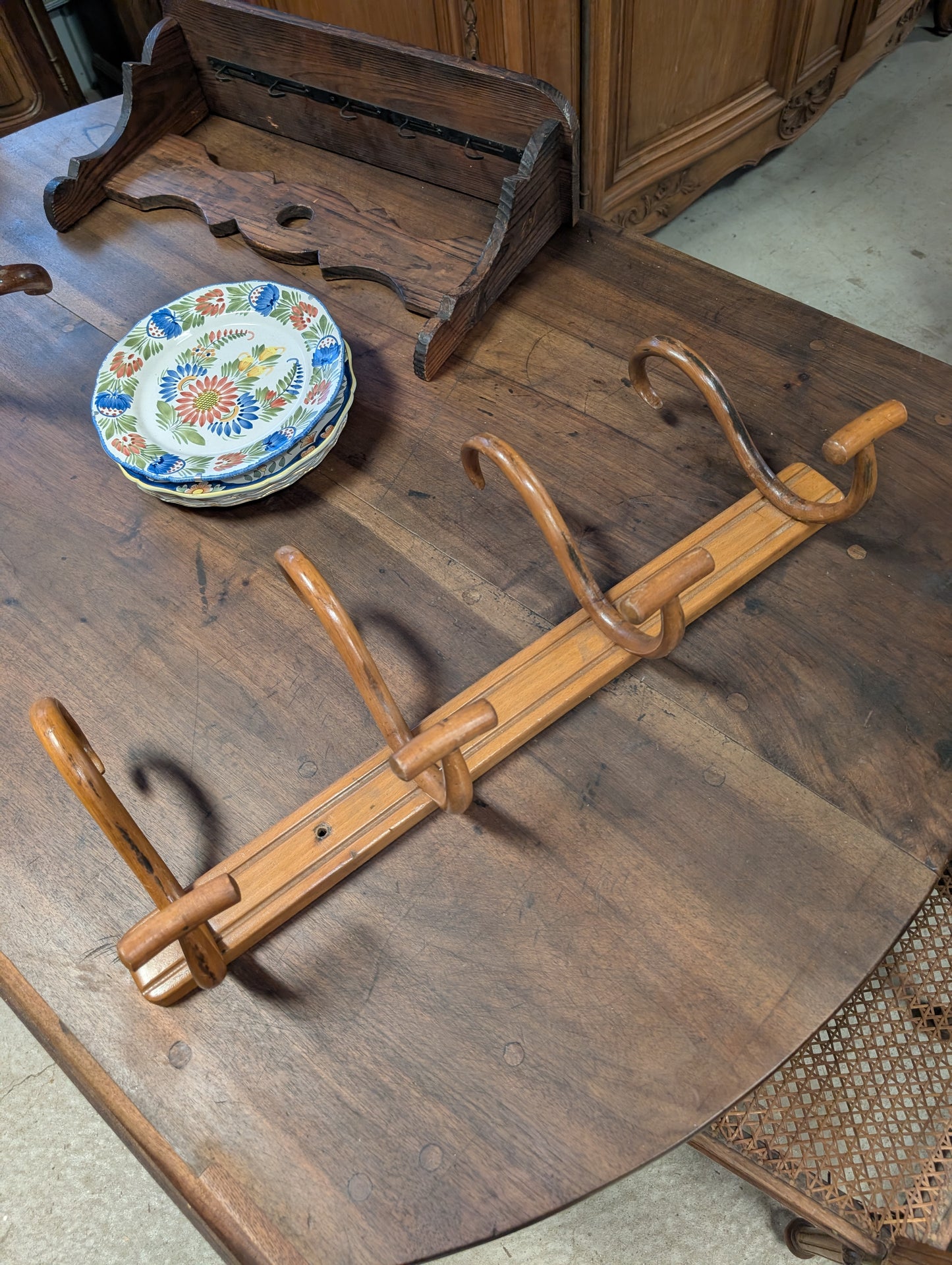 Thonet style bentwood coat rack