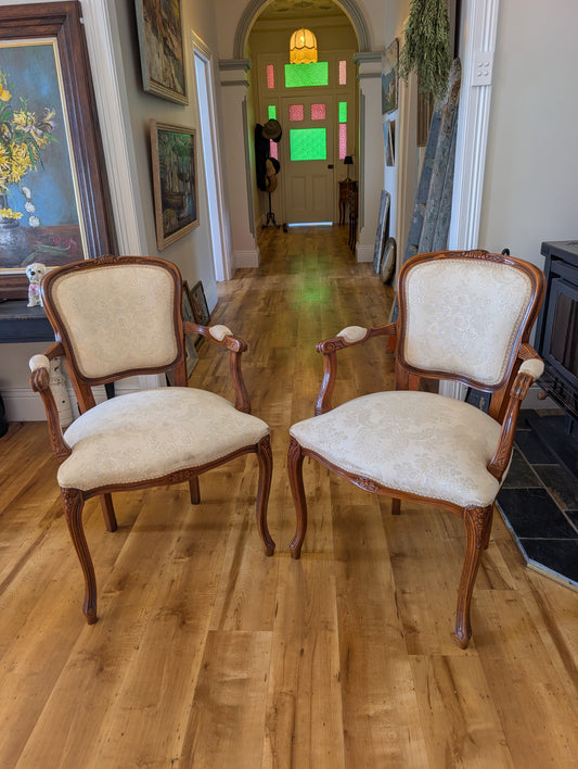 Pair of Louis XV armchairs