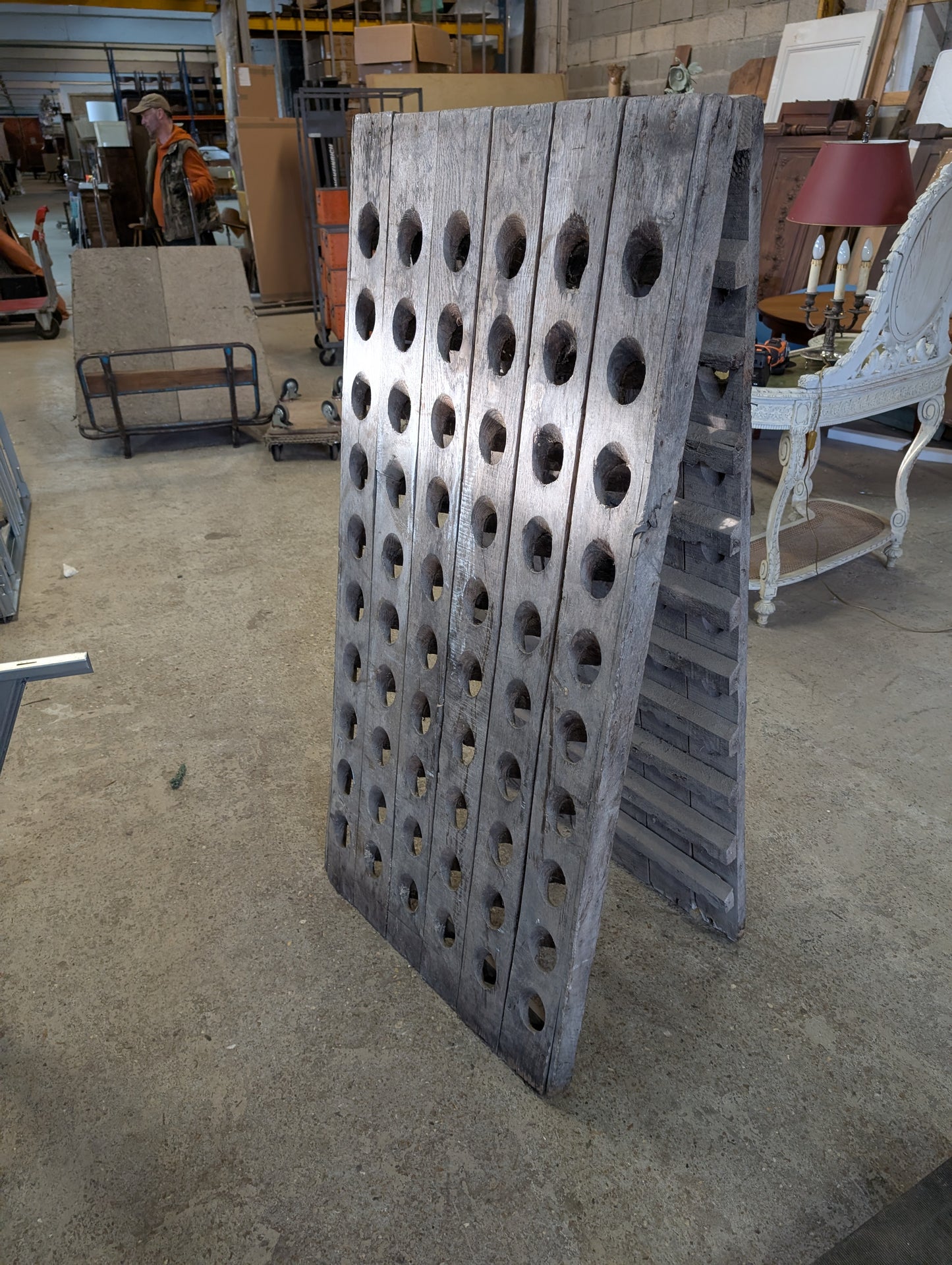 1966 Epernay Antique Wine Rack