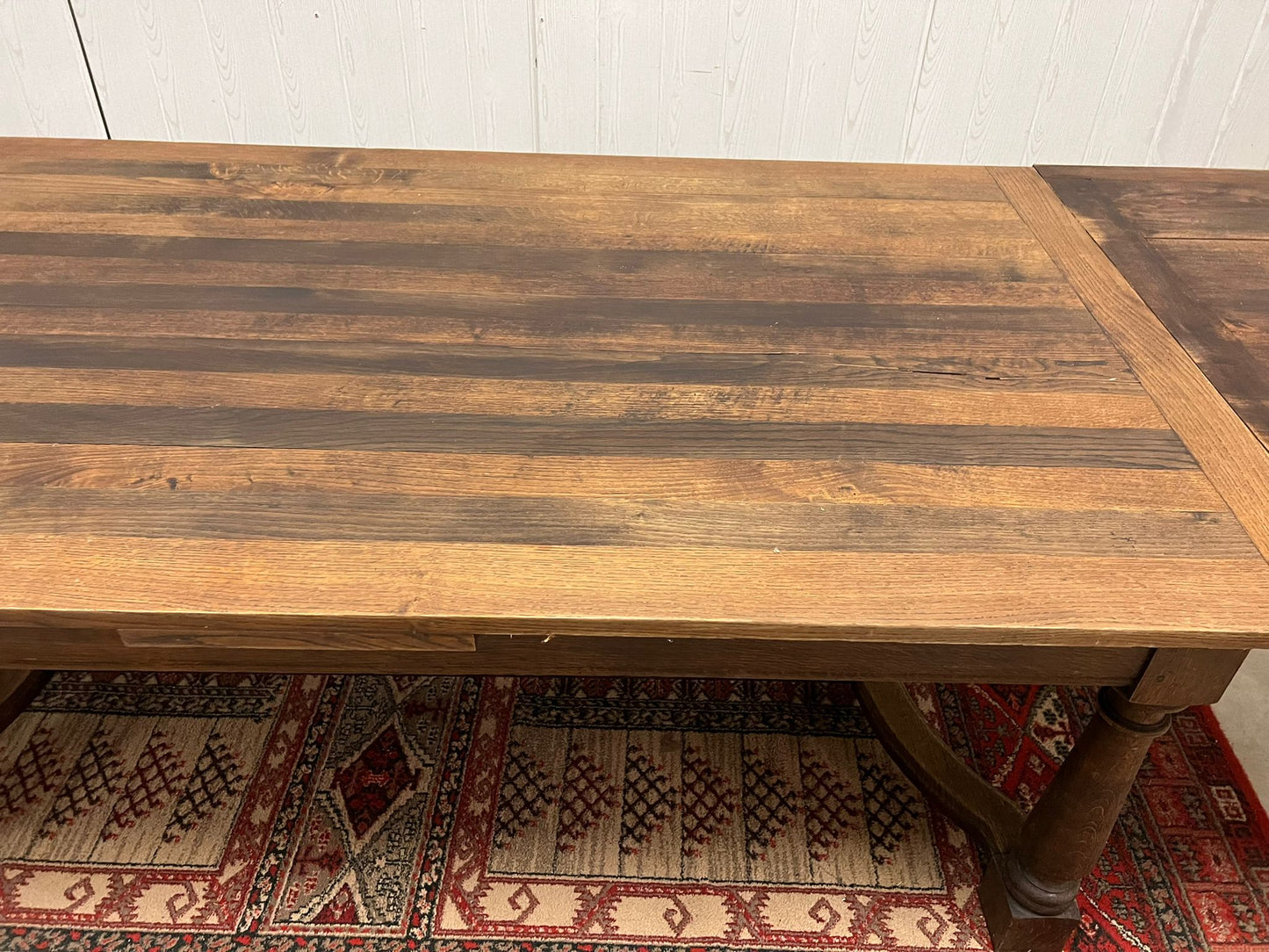 C20th Farmhouse table with Extensions