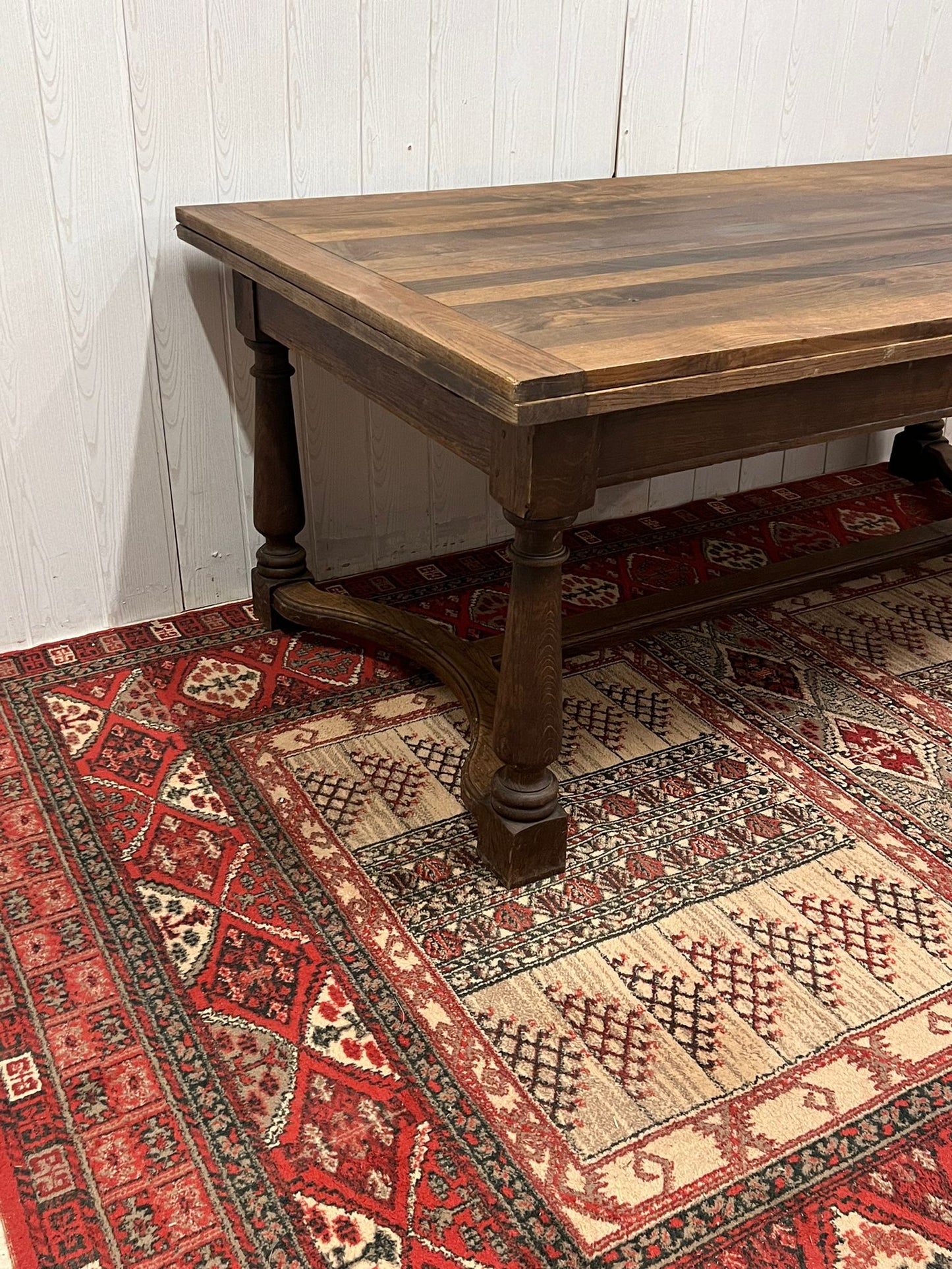C20th Farmhouse table with Extensions