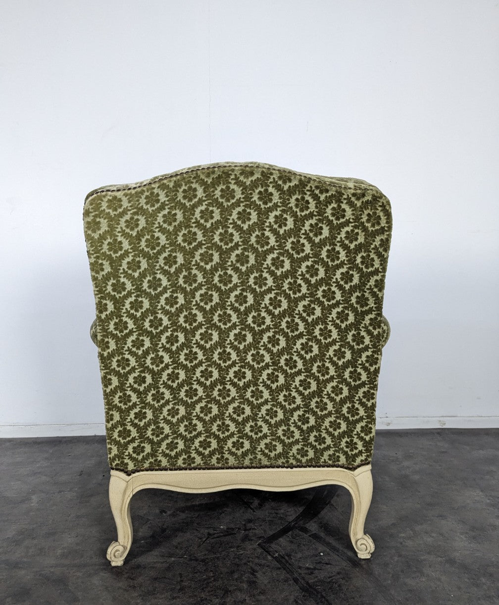 Louis XV style bergère armchair