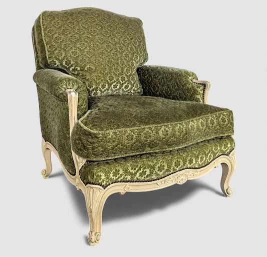 Louis XV style bergère armchair