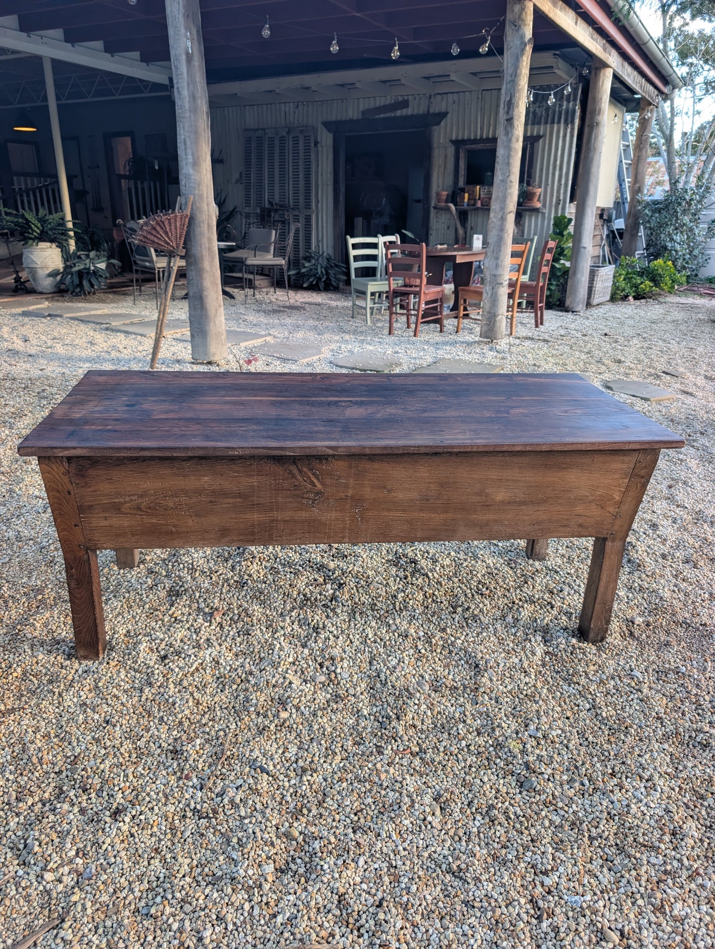 C19th Oak "Maie a Pain" bread-dough table / box