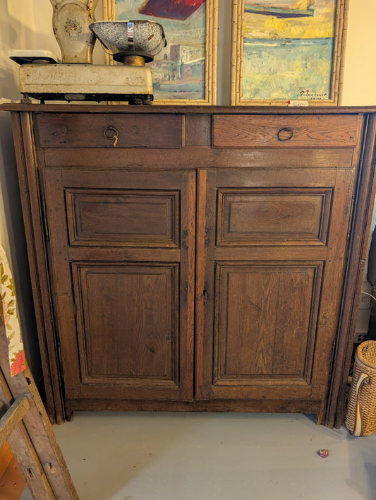 Oak Wooden cabinet XVIIIe