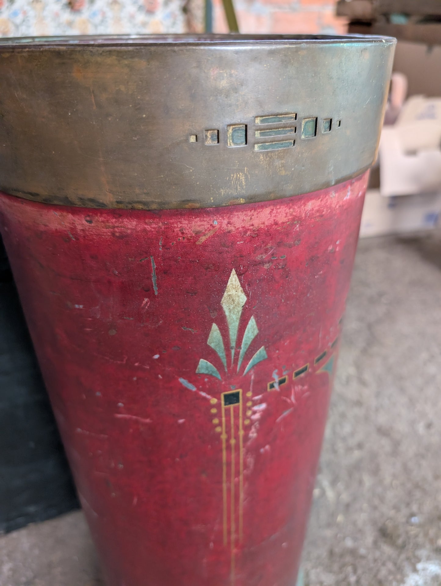 Art Deco umbrella stand 1920s