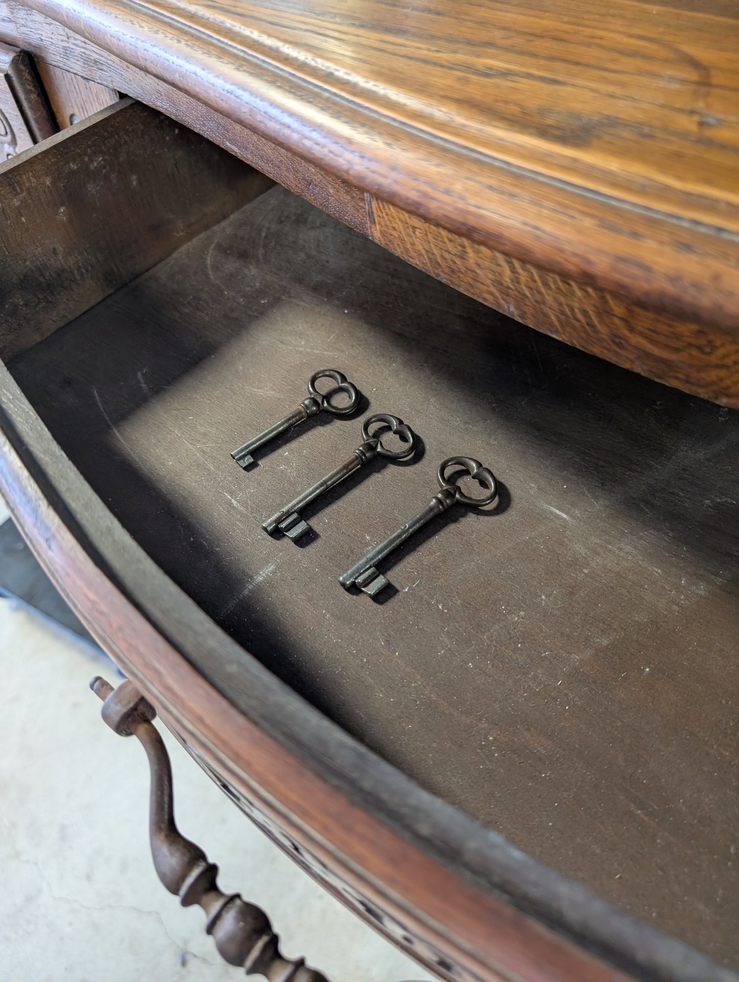 Louis XV Style French Oak Buffet C19th