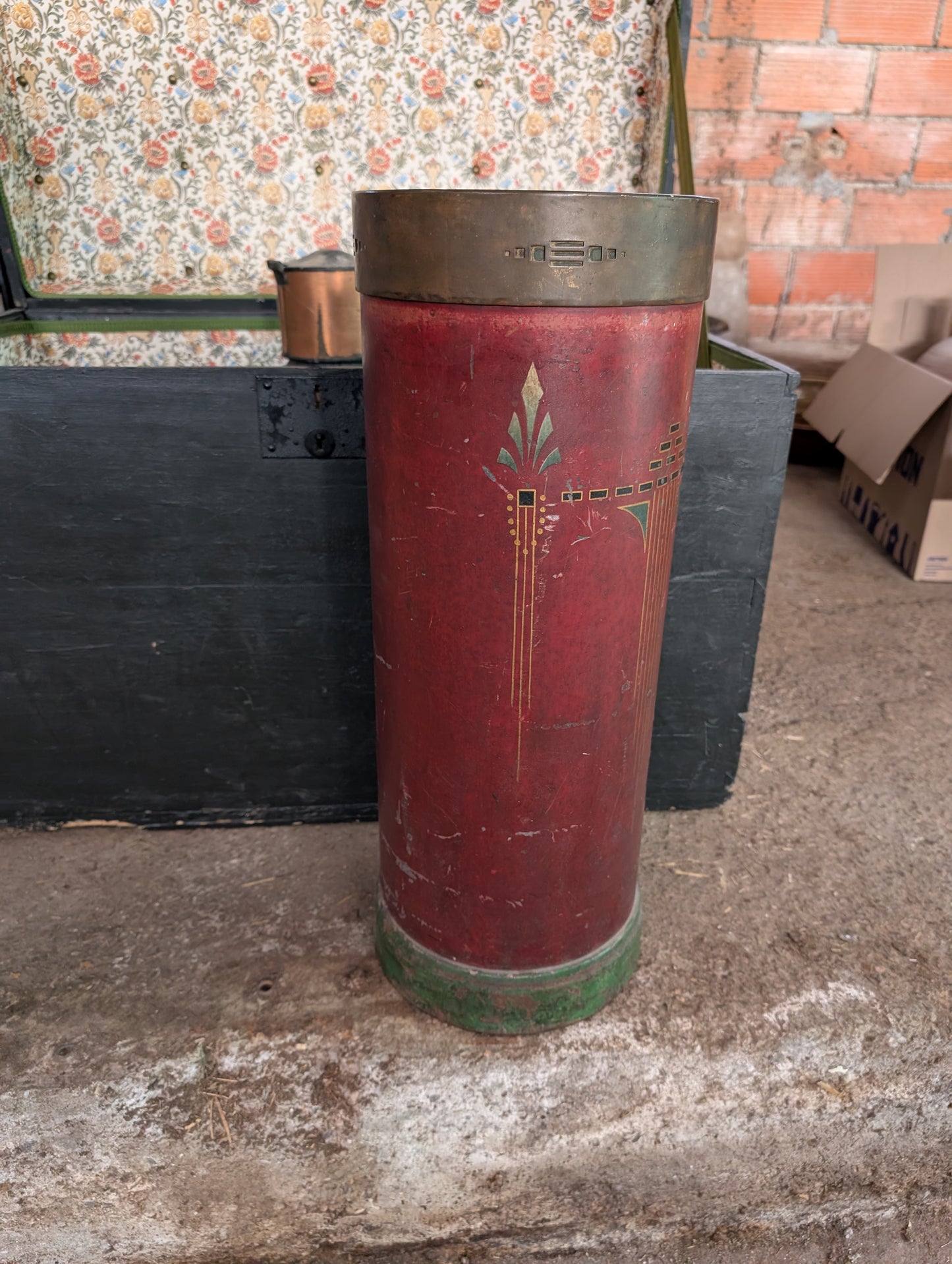 Art Deco umbrella stand 1920s