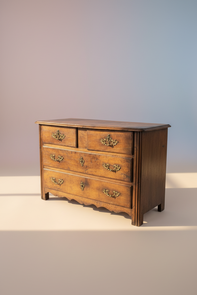 Chest of Drawers in Walnut C18th Century