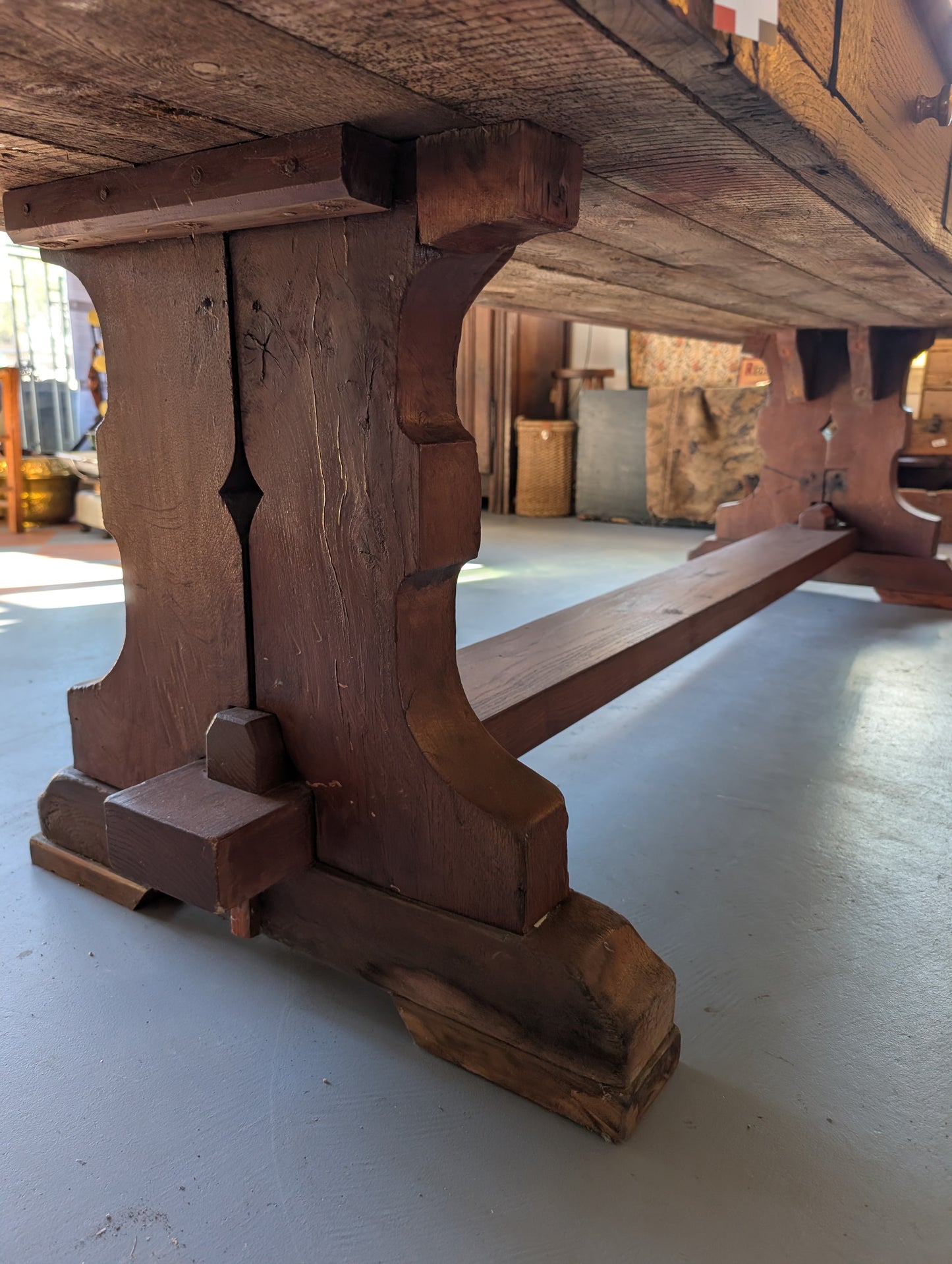 Monastery Table with 10 drawers XIXe