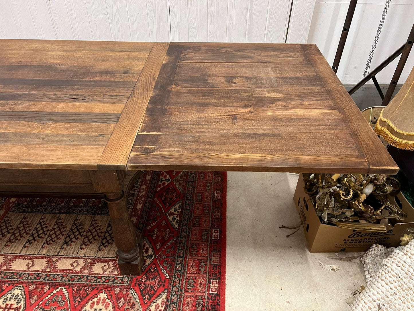 C20th Farmhouse table with Extensions